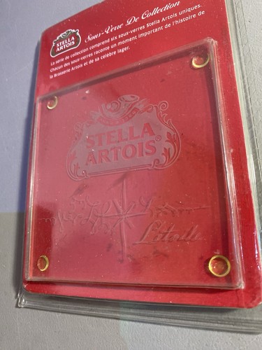 Stella Artois The Original Holiday Classic Coaster Snowflake - photo 3