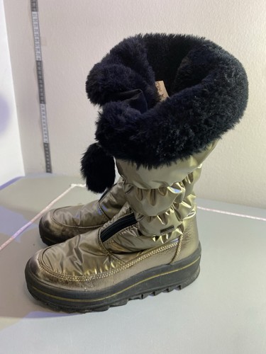 Pajar Women's Toboggan 2.0 Gold Metal Stellare Boots 5-5.5 US - photo 4