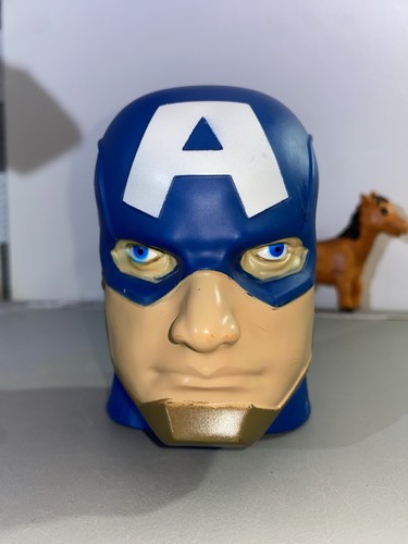 Captain America Collectible Electronic Head Marvel Rare