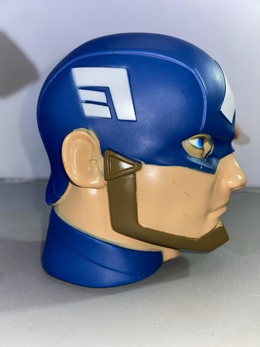 Captain America Collectible Electronic Head Marvel Rare - photo 4