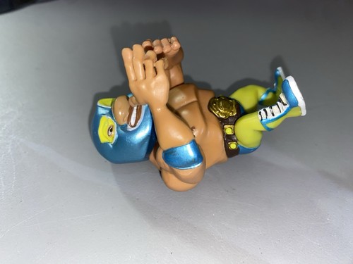 Koodo Mobile El Tabador Muchacho 4 1/4" Wrestler Toy Rare Vtg - photo 3