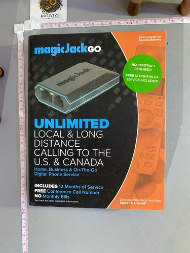 Magicjack Go Digital Phone Service Device