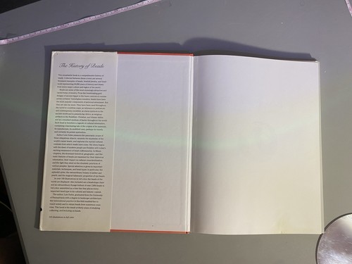 Vtg HC book, The History of Beads by Lois Sherr Dubin, 1987 - photo 4