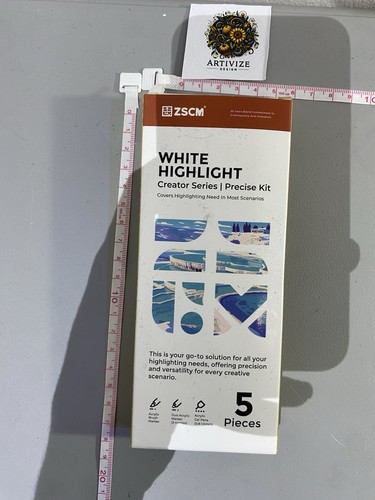 ZSCM White Highlight Creator Series Precise Kit 5pieces - photo 3