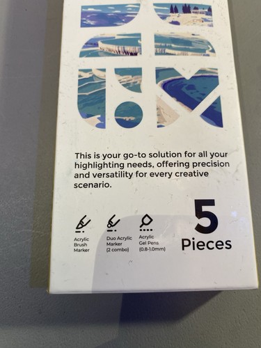 ZSCM White Highlight Creator Series Precise Kit 5pieces - photo 4