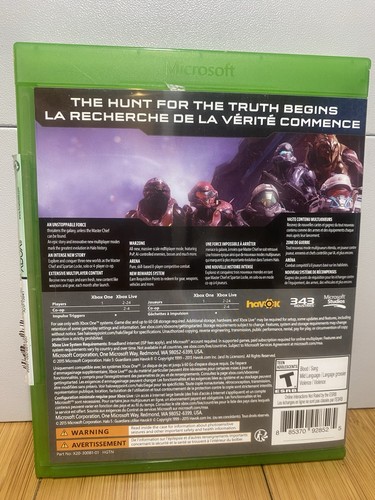 Halo 5 Guardians video game for Xbox One rated T - photo 2