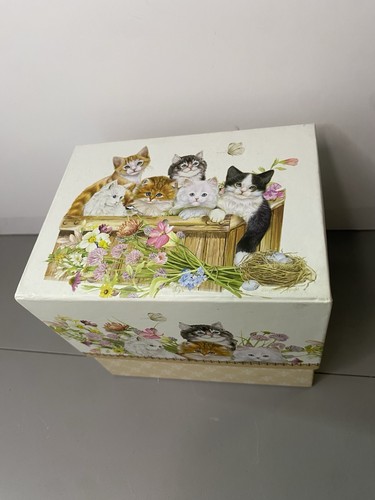 Summer River Cute Kitten Cat Mug New With Box Authentic
