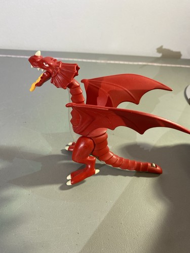 Playmobil Red Fire Breathing Dragon Medieval Fantasy Geobra - photo 4