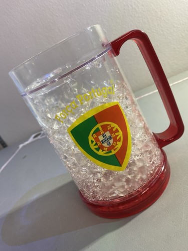 Portugal National Team FPF Soccer Futebol Fan Ice Mug