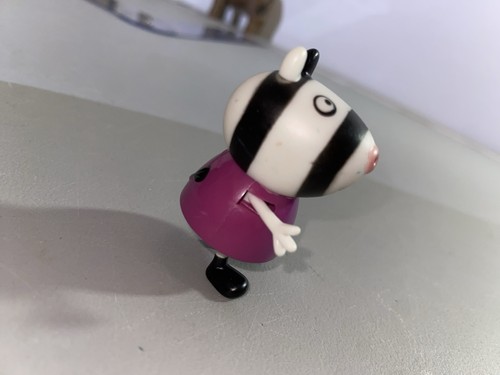 Peppa Pig Playset Figure ~ ZOE ZEBRA with Pink Dress