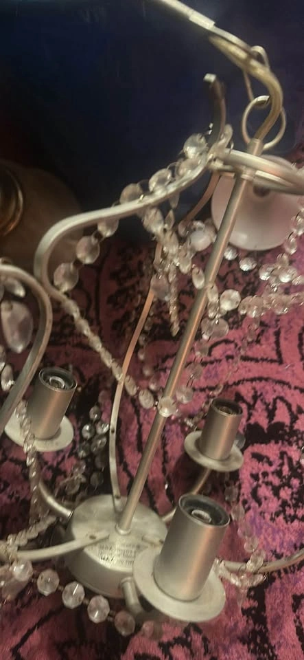 Pink Glass Lamp - photo 2