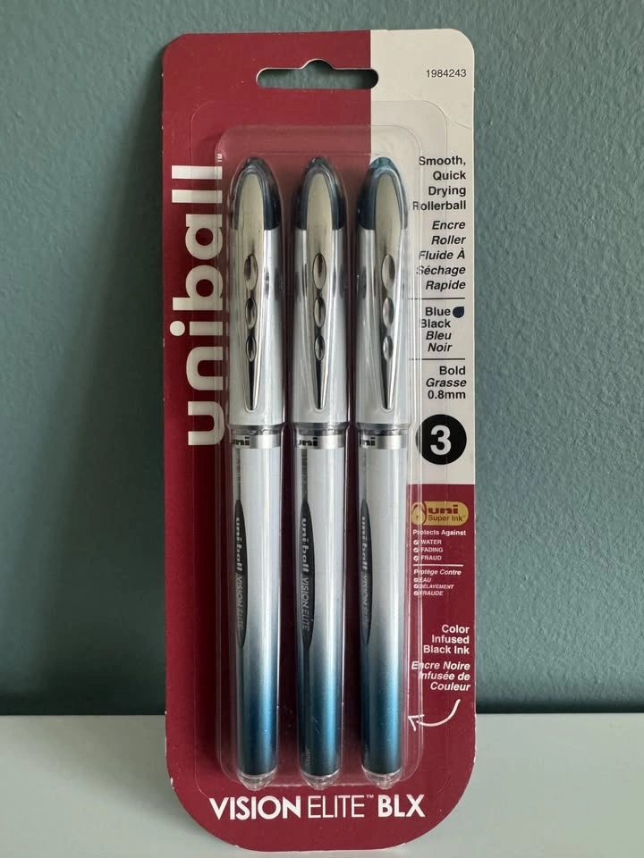 Bundle: uni-ball Vision Elite BLX Rollerball Pens - 6 Total - photo 2