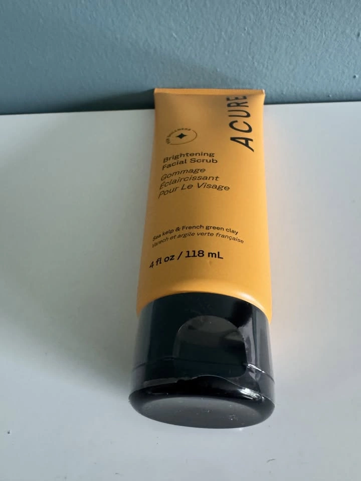 Acure Brightening Facial Scrub 118ml - Brand New Sealed - photo 2