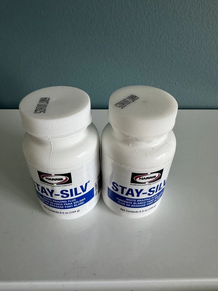 Bundle: Stay-Silv White Brazing Flux - 2 Bottles, Brand New - photo 2
