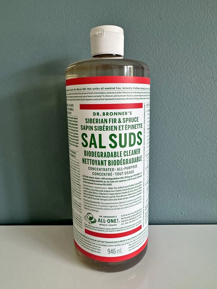 Dr. Bronner's Sal Suds All-Purpose Cleaner 946ml, Siberian Fir &