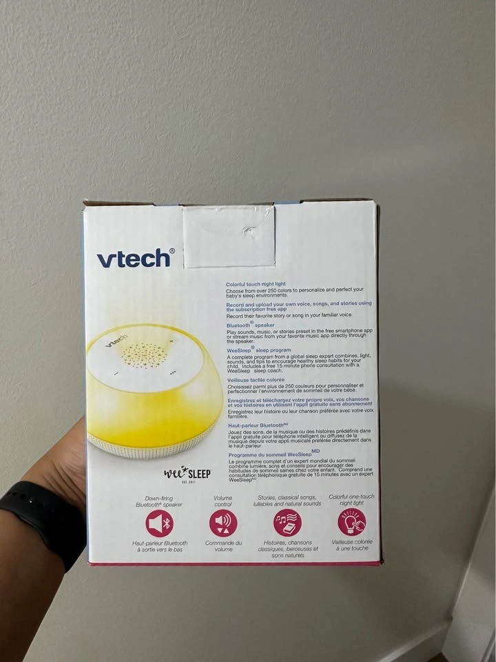 Brand new VTech V-Hush Junior Sleep Training Soother Speaker - photo 3