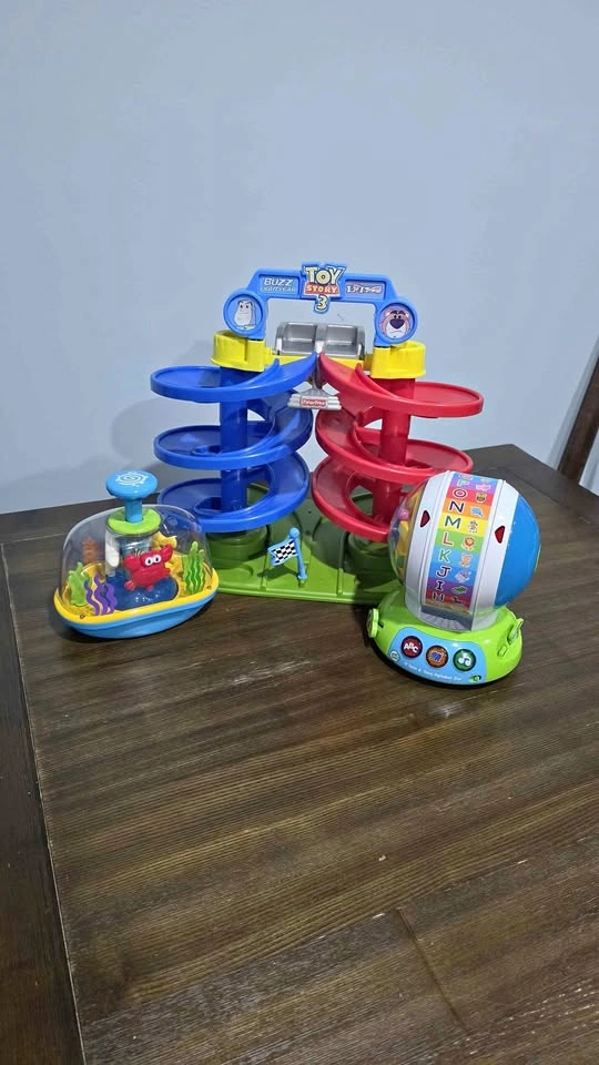Fisher-Price Toy Story 3 Race Track and LeapFrog Alphabet Zoo