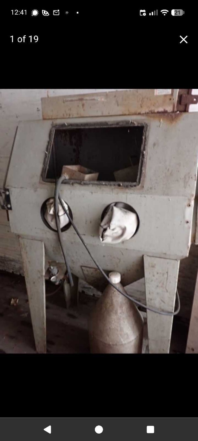 Chandler Industrial Sand Blaster (barter/trade)