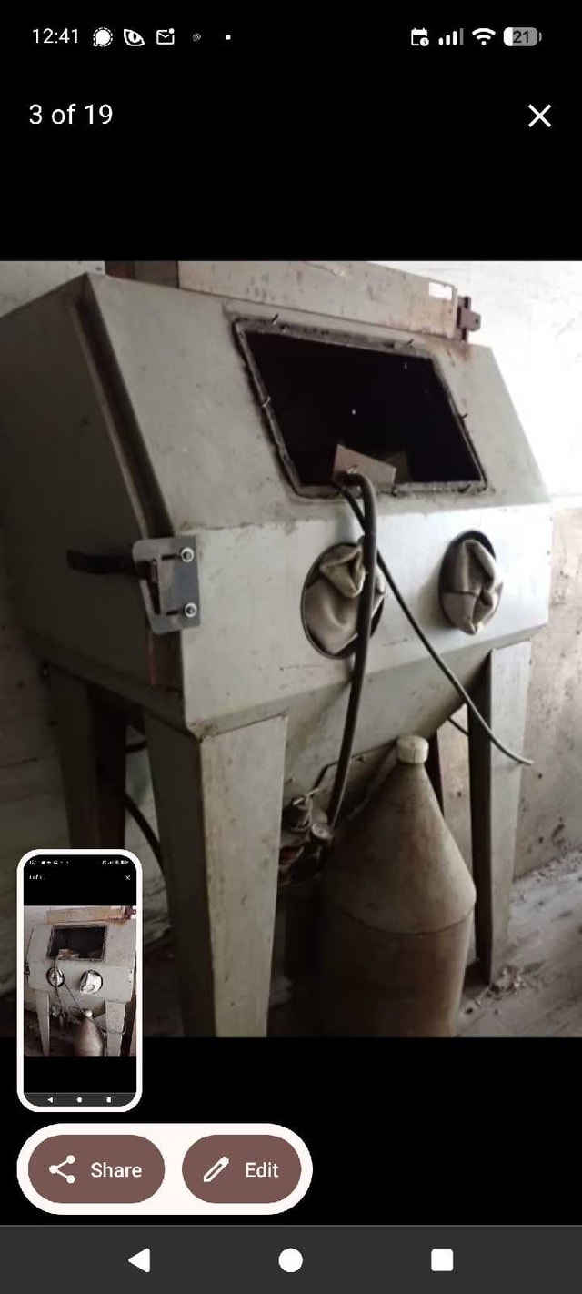Chandler Industrial Sand Blaster (barter/trade) - photo 2