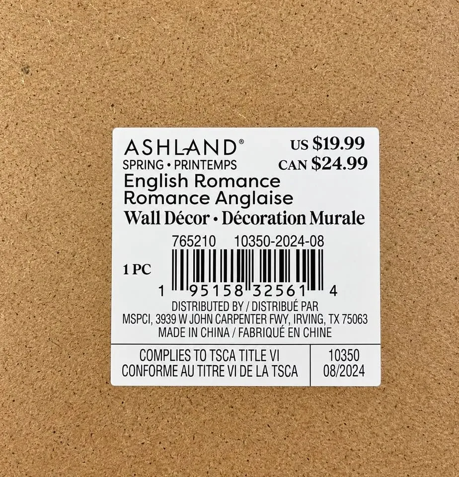 Ashland English Romance Framed Wall Decor - photo 3