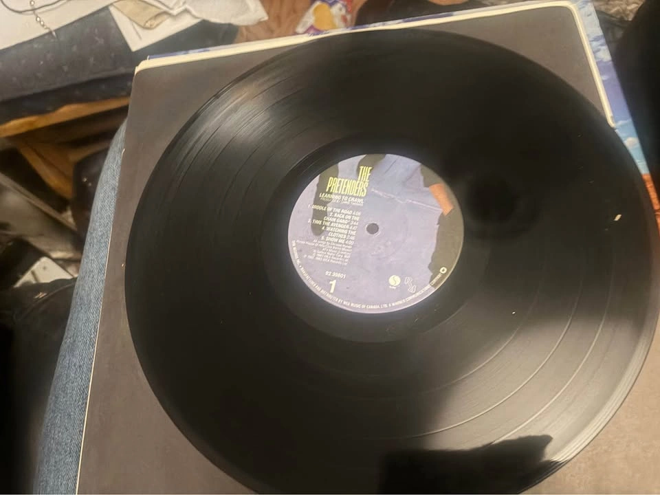 The Pretenders Learning to Crawl Vinyl Record - photo 3