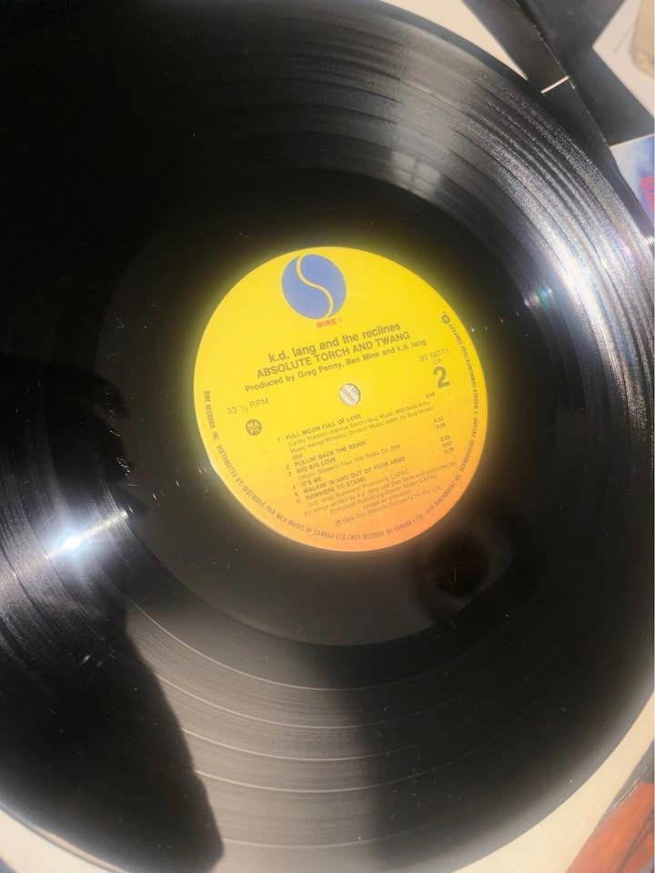 k.d. lang and the reclines Absolute Torch and Twang Vinyl LP - photo 4