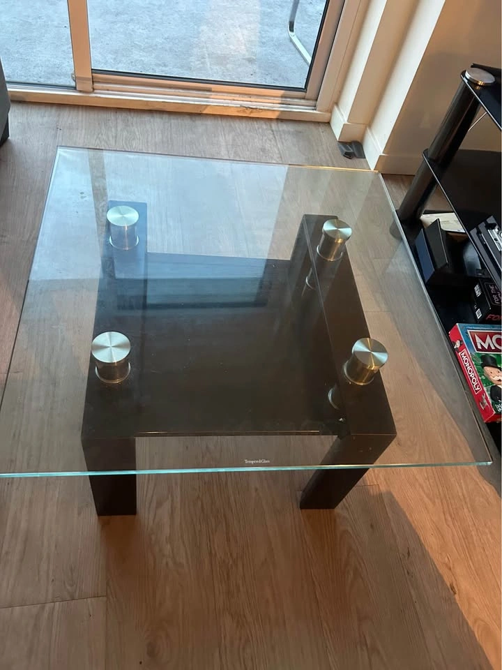 Glass Coffee Table - Move Out Sale - photo 2