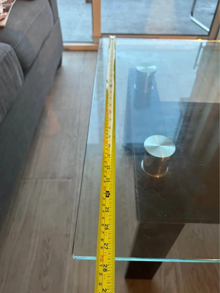 Glass Coffee Table - Move Out Sale - photo 3
