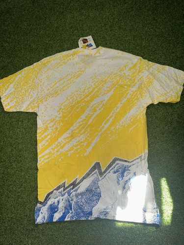Vintage Boston Bruins 1991 Ray Bourque AOP T Shirt Size L BNWT - photo 4