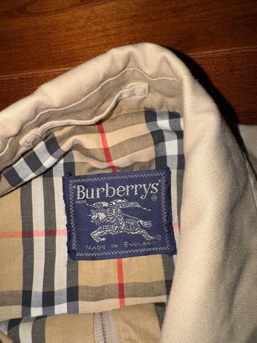 Vintage Burberrys Nova Check Lined Beige Jacket Made in England - photo 2