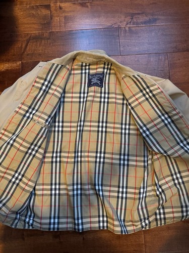 Vintage Burberrys Nova Check Lined Beige Jacket Made in England - photo 3