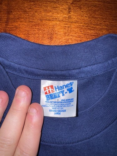 Vintage Hanes Beefy-T University of Canada Vancouver T-Shirt - photo 3