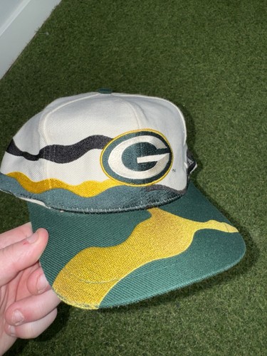 Vintage Green Bay Packers Splash Alex One SnapBack NFL