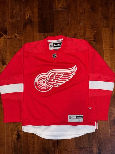 Reebok Detroit Red Wings NHL Premier Home Hockey Jersey Red Size