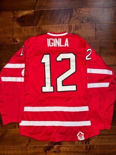 Nike Team Canada 2010 Vancouver Winter Olympics Iginla #12 Hocke - photo 5