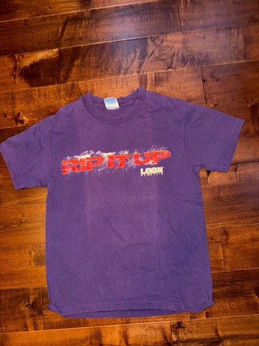 Vintage Hanes Beefy-T Loon Mountain Skiing Purple T-Shirt