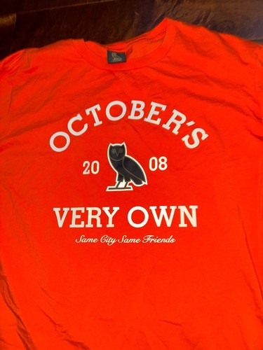 OVO October's Very Own Collegiate Long Sleeve T-Shirt Orange - photo 2