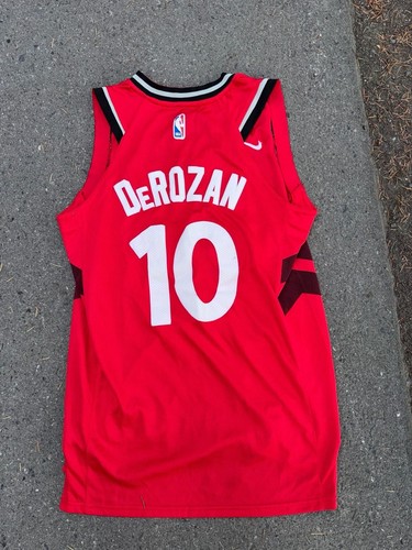Nike Toronto Raptors DeMar DeRozan #10 Red Basketball Jersey Siz - photo 4