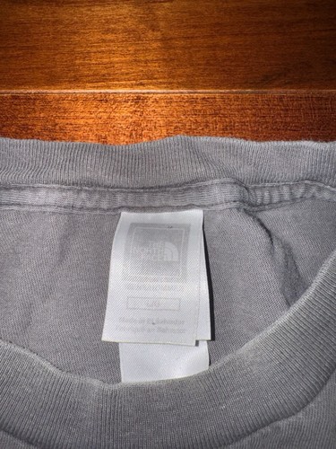 The North Face Short Sleeve Crewneck Graphic T-Shirt Gray Yellow - photo 3