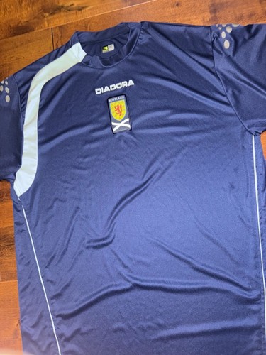 Diadora Scotland 2005/2006 Home Soccer Football Shirt Jersey XL - photo 2