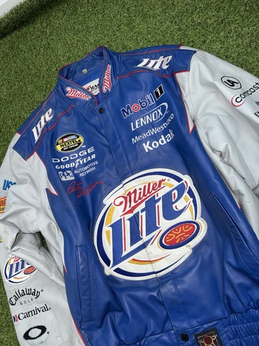Vintage NASCAR Racing Jacket Chase Authentics Size L - photo 2