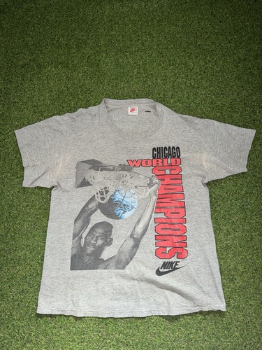Vintage Nike Michael Jordan 90s T Shirt Size L NBA