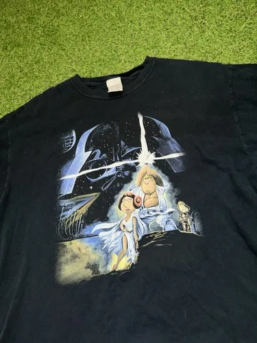 Vintage 2007 Family Guy Starwars Promo T Shirt XL - photo 2
