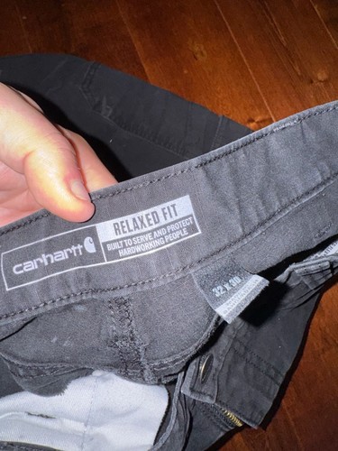 Carhartt Relaxed Fit Black Cargo Pants Size 32x30 - photo 4