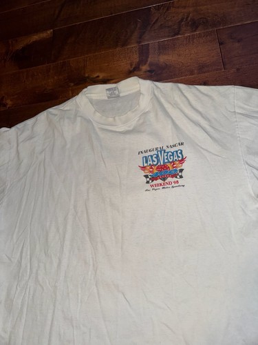 Vintage 1998 Inaugural NASCAR T-Shirt XL Brooks Heavyweight - photo 2