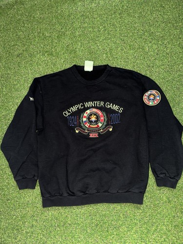 Vintage 2002 Olympic Winter Games Crewneck Size M