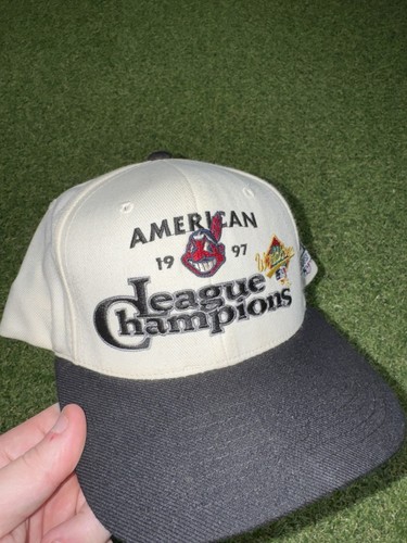 Vintage Cleveland Indians American League Champions Snapback