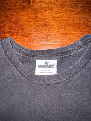 Undefeated No Mercy For The Majority Graphic T-Shirt Black - photo 3