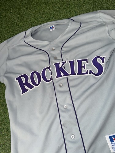 Vintage 90s Colorado Rockies Baseball Jersey Game Issued Size 44 - photo 2