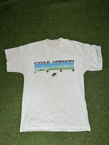 Vintage Nike 1989 Cycle Oregon T Shirt Size XL